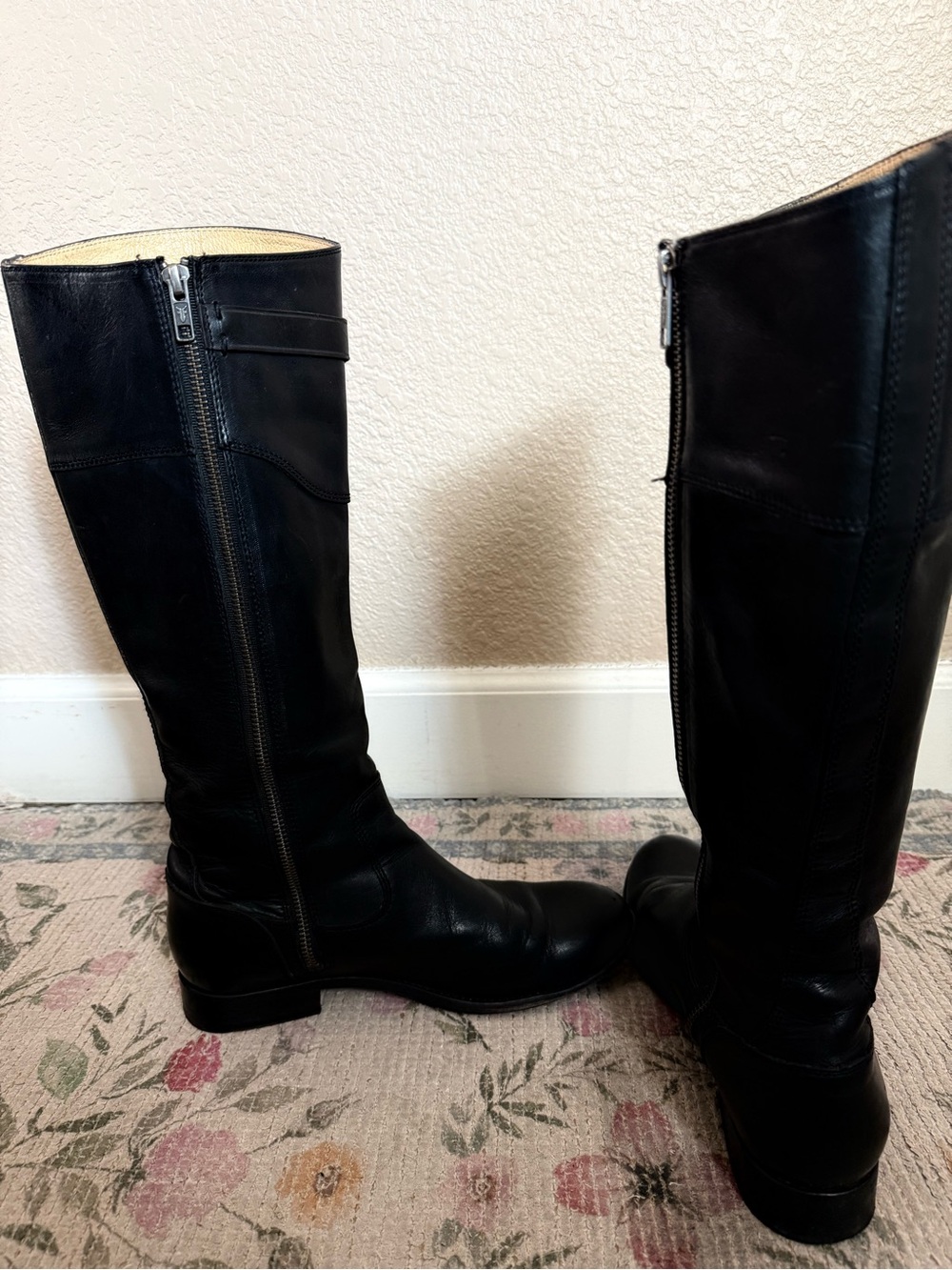 Frye Black Leather Boots - Picture 3 of 6